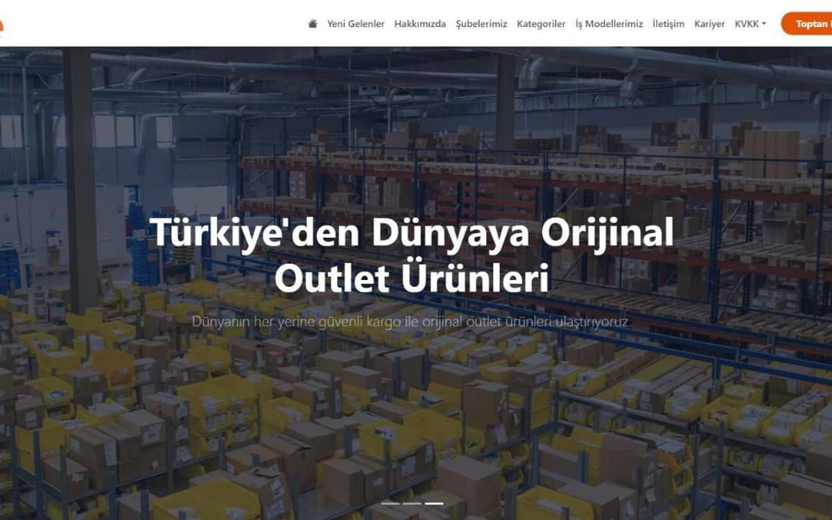 Outletce — Kurumsal Web Sitesi
